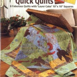Big Blocks Quick Quilts: 8 Fabulous Quilts With Layer Cake 10" x 10" Squares by Suzanne McNeill