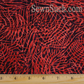 Red Leaf Batik – Island Batik, Inc.
