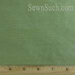 Douppion Silk - Aqua/Lime