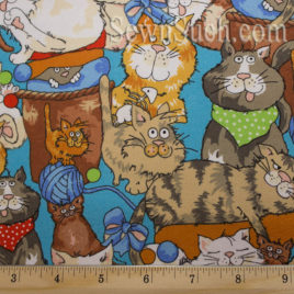 Cats Group Photo - Fabri-Quilt, Inc. (8571)