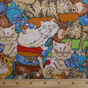 Cats Group Photo - Fabri-Quilt, Inc. (8571)