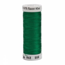 Premium Sulky 40wt Rayon Thread 250 YDS (Garden Green 942-0569)