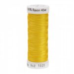 Premium Sulky 40wt Rayon Thread 250 YDS (Yellow 942-1023)