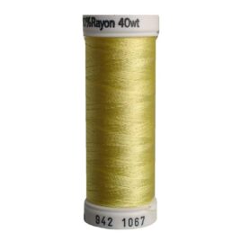 Premium Sulky 40wt Rayon Thread 250 YDS (Lemon Yellow 942-1067)
