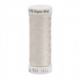 Premium Sulky 40wt Rayon Thread 250 YDS (Off White 942-1071)