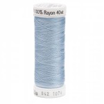 Premium Sulky 40wt Rayon Thread 250 YDS (Pale Powder Blue 942-1074)