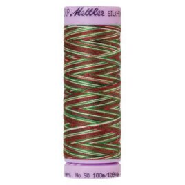 Mettler Silk-Finish Multi All-Purpose Thread 109 YDS (Seasons Greetings 9075-9825)