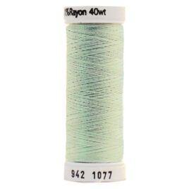 Premium Sulky 40wt Rayon Thread 250 YDS (Jade Tint 942-1077)