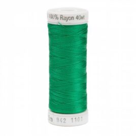 Premium Sulky 40wt Rayon Thread 250 YDS (True Green 942-1101)