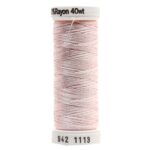Premium Sulky 40wt Rayon Thread 250 YDS (Pastel Mauve 942-1113)