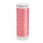 Premium Sulky 40wt Rayon Thread 250 YDS (Lt. Coral 942-1148)
