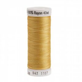 Premium Sulky 40wt Rayon Thread 250 YDS (Maize Yellow 942-1167)