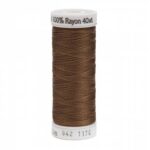 Premium Sulky 40wt Rayon Thread 250 YDS (Lt. Brown 942-1170)