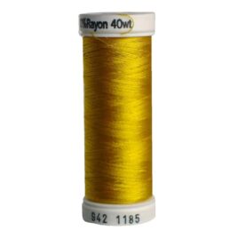 Premium Sulky 40wt Rayon Thread 250 YDS (Golden Yellow 942-1185)