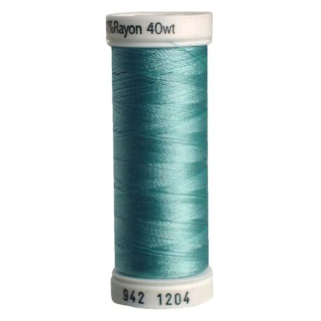 Premium Sulky 40wt Rayon Thread 250 YDS (Pastel Jade 942-1204)