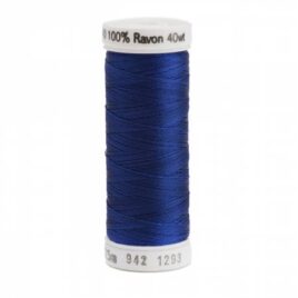 Premium Sulky 40wt Rayon Thread 250 YDS (Deep Nassau Blue 942-1293)