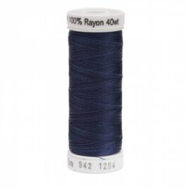 Premium Sulky 40wt Rayon Thread 250 YDS (Deep Slate Gray 942-1294)