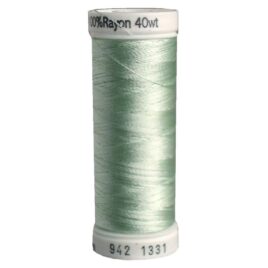 Premium Sulky 40wt Rayon Thread 250 YDS (Pale Green 942-1331)