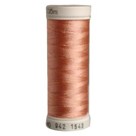 Premium Sulky 40wt Rayon Thread 250 YDS (Peach Fluff 942-1543)