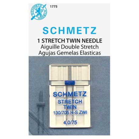 Schmetz Stretch Twin Needle SZ 4.0/75 (1775 H)