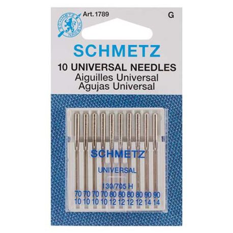 Schmetz 10 Universal Needles Asst SZ 70/80/90 (1789G)