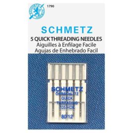 Schmetz 5 Quick Threading Needles SZ 80/12 (1790 G)