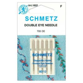Schmetz Double Eye 705 DE Needles SZ 80/12 (1822 F)