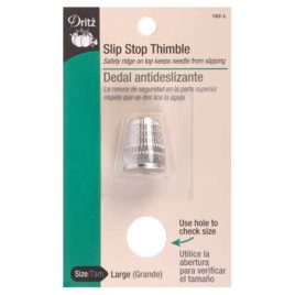 Dritz Slip-Stop Thimble - Large (182-L)