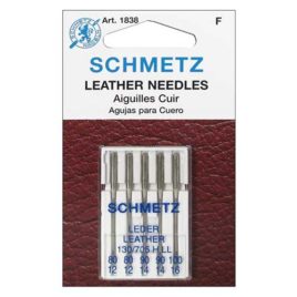 Schmetz Leather Needles SZ 80/90/100 (1838 F)
