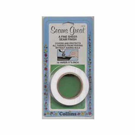 Collins Seams Great Fine Sheer Seam Finish (C37-WHT)