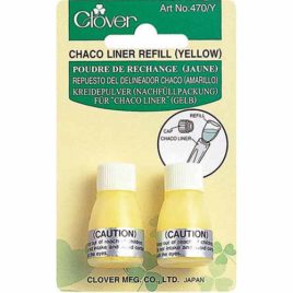 Clover Chaco Liner Refill 2/Pkg Yellow (470-Y)