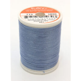Premium Sulky 12wt Cotton Thread 330 YDS (Lt. Baby Blue 713-1030)