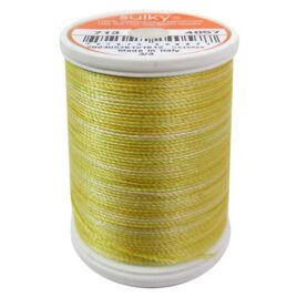 Premium Sulky 12wt Blendables Cotton Thread 330 YDS (Fresh Butter 713-4057)