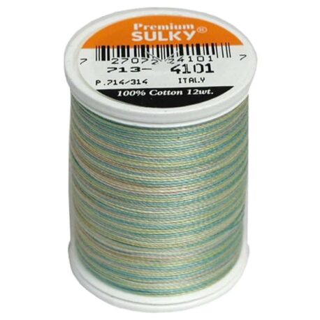 Premium Sulky 12wt Blendables Cotton Thread 330 YDS (Easter Eggs 713-4101)