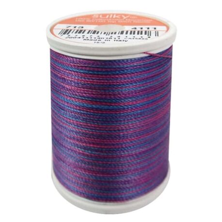 Premium Sulky 12wt Blendables Cotton Thread 330 YDS (Deep Jewels 713-4111)