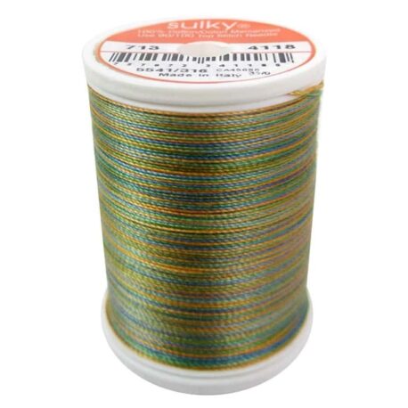 Premium Sulky 12wt Blendables Cotton Thread 330 YDS (Caribbean 713-4118)