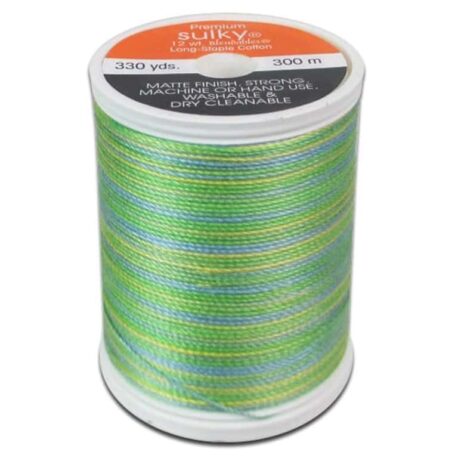 Premium Sulky 12wt Blendables Cotton Thread 330 YDS (Springtime 713-4120)