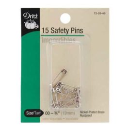 Dritz Safety Pins Size 00- 3/4" (72-20-65)