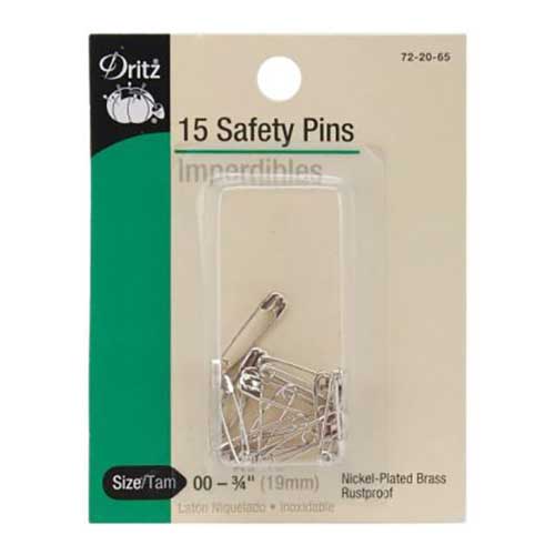 Dritz 40 Quilter's Safety Pins - Size 3