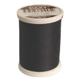 Premium Sulky 30wt Cotton Thread 500 YDS (Black 733-1005)