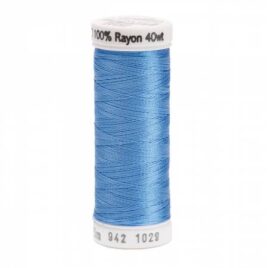 Premium Sulky 40wt Rayon Thread 250 YDS (Med. Blue 942-1029)