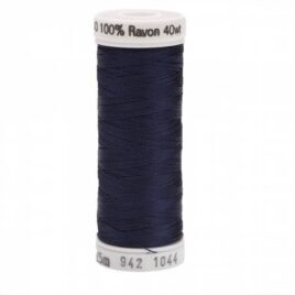 Premium Sulky 40wt Rayon Thread 250 YDS (Midnight Blue 942-1044)