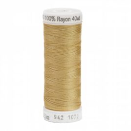 Premium Sulky 40wt Rayon Thread 250 YDS (Gold 942-1070)