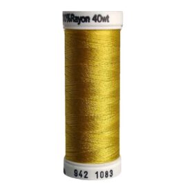Premium Sulky 40wt Rayon Thread 250 YDS (Spark Gold 942-1083)