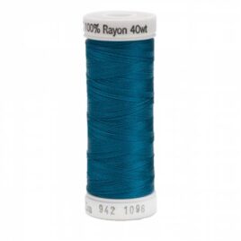 Premium Sulky 40wt Rayon Thread 250 YDS (Dk. Turquoise 942-1096)