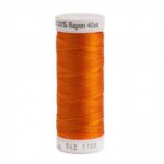 Premium Sulky 40wt Rayon Thread 250 YDS (True Orange 942-1168)