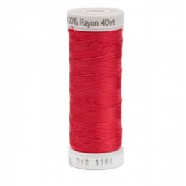 Premium Sulky 40wt Rayon Thread 250 YDS (Red Geranium 942-1188)