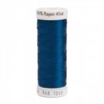 Premium Sulky 40wt Rayon Thread 250 YDS (Deep Turquoise 942-1202)