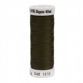 Premium Sulky 40wt Rayon Thread 250 YDS (Dk. Army Green 942-1210)
