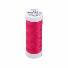 Premium Sulky 40wt Rayon Thread 250 YDS (Med. Rose 942-1231)